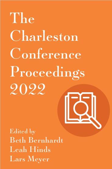 Cover of Charleston Conference Proceedings, 2022