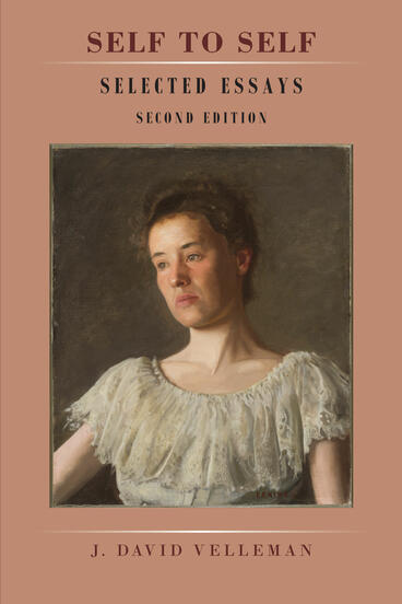 Cover of Self to Self: Selected Essays - Second Edition