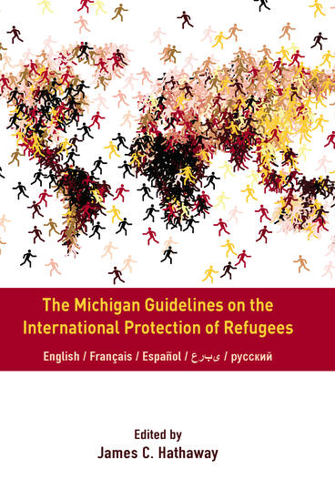 Cover of The Michigan Guidelines on the International Protection of Refugees